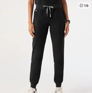 Figs Joggers Women's Large Zamora Scrub Stretch